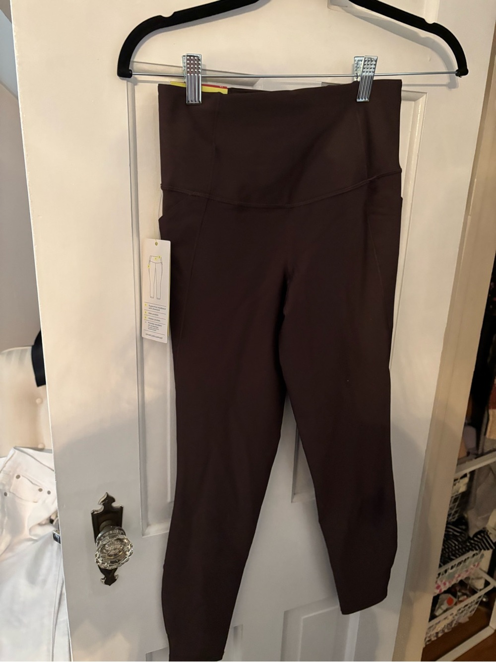 All in Motion High-Waist Brown Active Leggings NWT